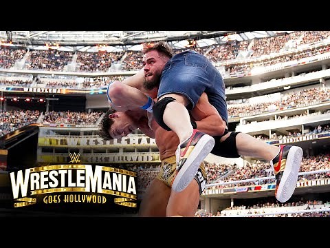 Austin Theory vs. John Cena – United States Championship Match: WrestleMania 39 Highlights