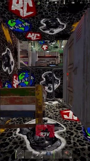 GHOSTING 30 MAN ZERG #rust #rustgame #rustpvp #zerg #clans #gaming #shorts