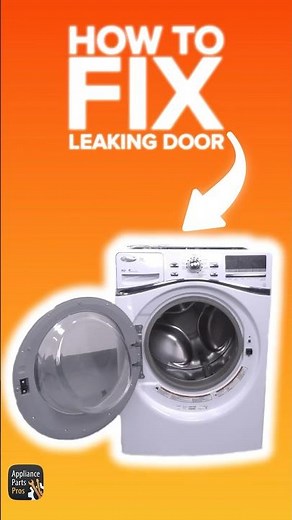 Stop the Drip! Fix Your Whirlpool Washing Machine Fast! #washingmachine #fix #whirlpool