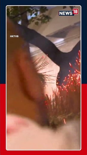 Hong Kong's 140-year-old tradition of the Fire Dragon Dance lights up the streets | #shorts