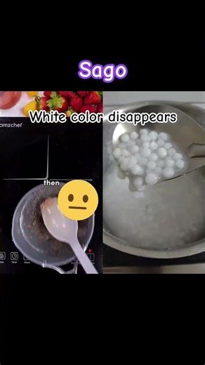 Tapioca Pearls #Before & after #Sago good/bad