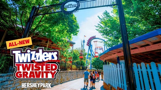 Hersheypark announces all-new 'Twizzlers Twisted Gravity' ride to open Memorial Day Weekend