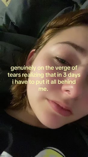 like wdym only 3 days left living in a year where you loved me??