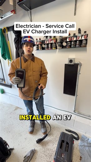 Installing a NEMA 14-50R Outlet as an EV Charger in a Residential Garage, Thoughts? #ford #ev