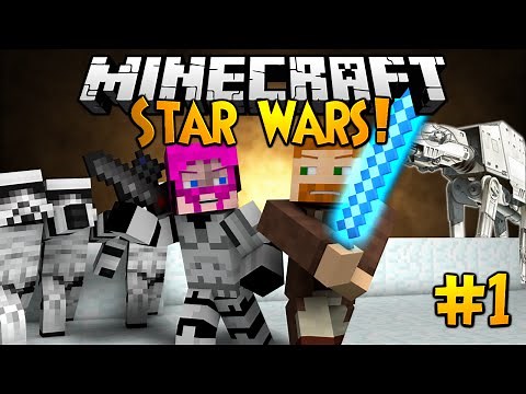 Minecraft: STAR WARS ADVENTURE MAP! - Part 1