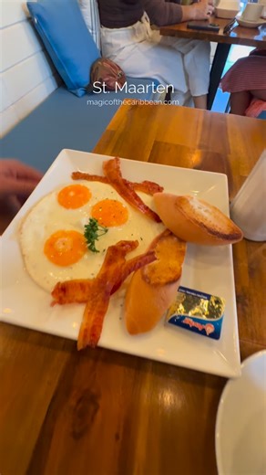 Your perfect day in St. Maarten 🌴 Sunshine in the morning, salty air and turquoise views, a long lunch by the beach, and golden light rolling in by sunset. Barefoot moments, good food, easy smiles and that island feeling you never want to end. This is why you keep coming back. This is St. Maarten ✨ #magicofthecaribbean | Magic of the Caribbean