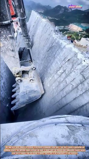 The Art of Excavator Rock Displacement