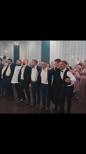 Energetic Jumpstyle Show at a Wedding Celebration