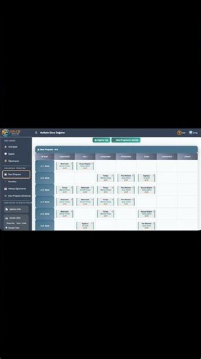 Haftalık ders programı oluşturma uygulaması - ERCE YAZILIM