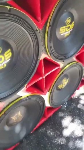 VERY BASS WITH EROS SDS 3 3K EVOLUTION SPEAKER!