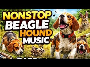 Nonstop Beagle Hound Music #HoundHunting #Rabbit #BeagleStyle
