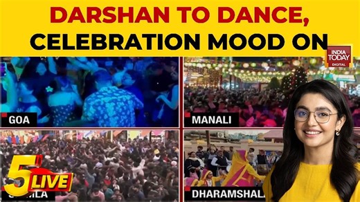 New Year 2026: From Goa’s Beaches to Varanasi’s Ghats, India Set to Ring in New Year