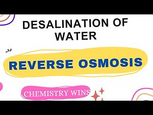 REVERSE OSMOSIS | DESALINATION OF BRACKISH WATER‪@sadhanadhananjaya‬ CHEMISTRY WINS #chemistry