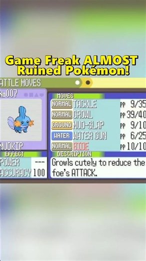 Game Freak ALMOST Ruined Pokémon! #pokemongame