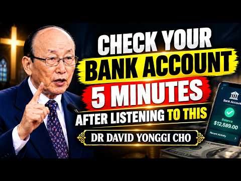 You Will Attract A Financial Miracle Just By Hearing This Prayer 1 Time | Dr David Yonggi Cho