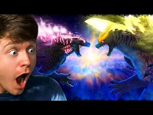 SPACE GODZILLA vs EVOLVED GODZILLA the BATTLE!? (Reaction)