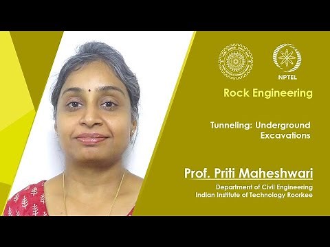 Lecture 35: Tunneling: Underground Excavations