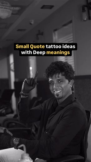 Small Quote word tattoo ideas with Deep meanings #smallquote #tattooideas #tattooideasforgirls #tattooideasforguys #tattooart #tattooinspiration #inkedlife #wordtattoo #wordoftheday #tattooartist #besttattoos #trendingreels #trendingaudio #minimaltattoo | Machu Tattoo Studio