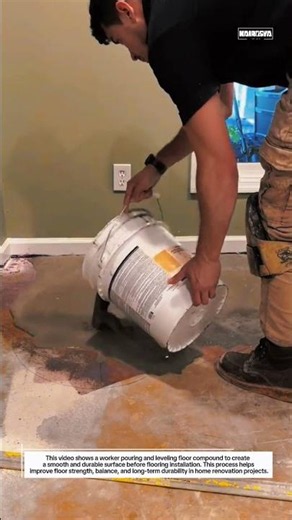 Amazing Floor Leveling Process | Satisfying Carpentry & Home Renovation