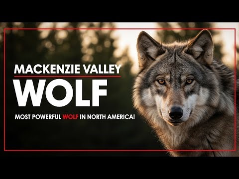 Mackenzie Valley Wolf – The Most Powerful Wolf in North America | Beastly Facts