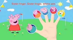 Peppa Pig Family Finger Family / Nursery Rhymes