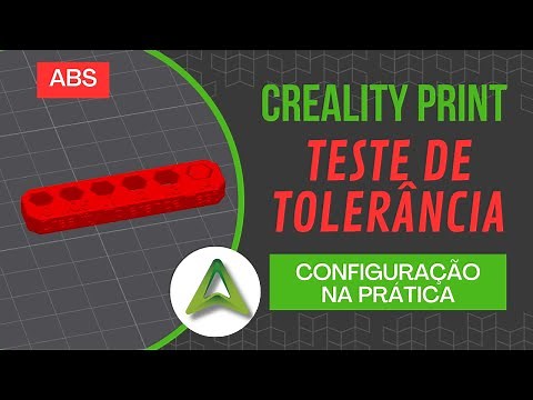 07 - TOLERANCE test in 3D printing with Creality Print 6.0