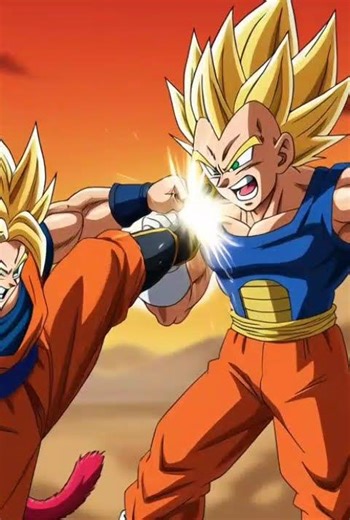 Goku SSj4 VS vegeta SSj4