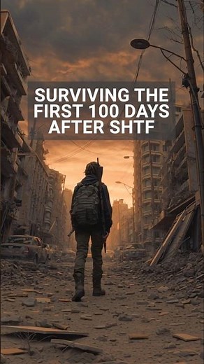 How To Survive the First 100 Days After SHTF, a Guide for Preppers #SHTF #prepping #survival #shorts
