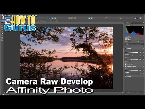 How You Can Use the Affinity Photo Camera Raw Editor - Develop Persona to Edit Images