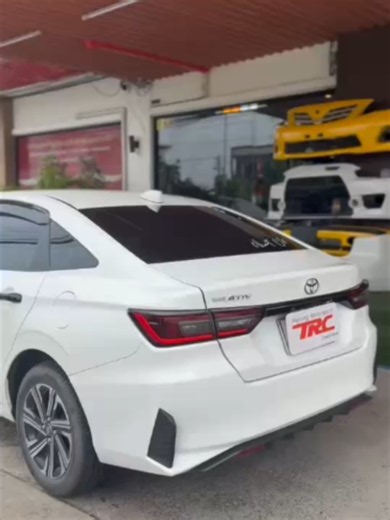 🧑‍🔧เสริมสวยให้ YARIS 2023 ด้วย สปอยเลอร์ YARIS ATIV 2023-2025 ทรง RIDER M#trcสาขาจอหอโคราช #แต่งรถสวยจอหอโคราช #แต่งรถโคราช