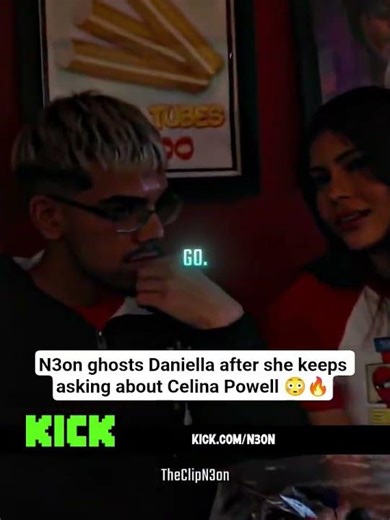 N3on ghosts Daniella after she keeps asking about Celina Powell 😳🔥 #n3on