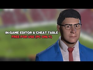 FM24 In Game Editor / Cheat Table (Unlock All) PC ONLY - FREE FOR USE