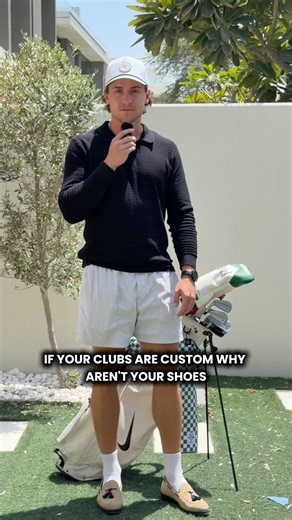 If you spend money on custom clubs… why are you wearing the same shoes as every other golfer?