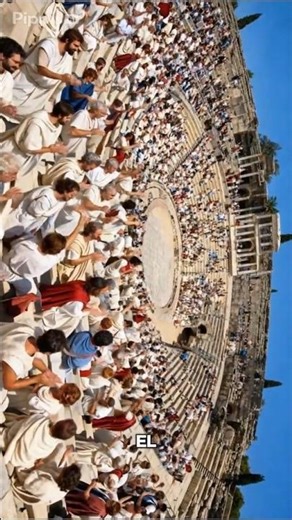 Walking where the Romans applauded 2,000 years ago #shorts