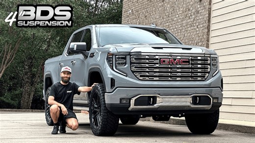 Enhanced Capability: 2025 GMC Sierra 1500 Denali with BDS 4 Lift and Nitto Ridge Grapplers