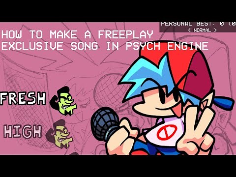 HOW TO ADD FREEPLAY EXCLUSIVE SONGS TO PSYCH ENGINE! | Psych Engine Tutorial #13
