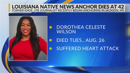 Louisiana news anchor, Dorothea Celeste Wilson, dies at 42. | KLFY News 10