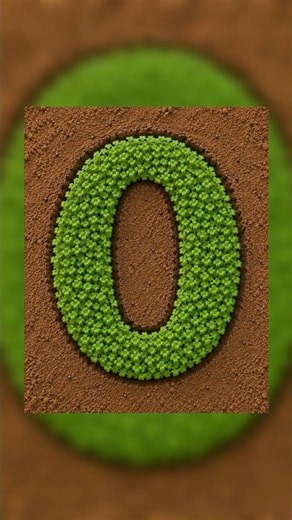 Amazing Mustard Seed & Leaf Art 🌿😍 | O | Easy Handmade Nature Craft | Satisfying DIY Art #shorts |