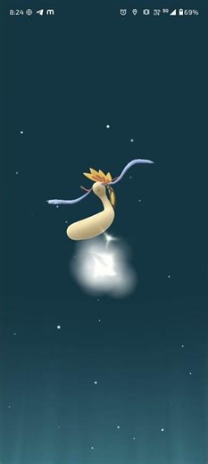 SHINY FEEBAS EVOLVE INTO SHINY MILOTIC #SHINYFEEBAS #GOLDEN MILOTIC #evolution
