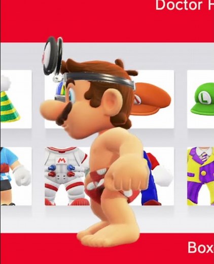 Super Mario Odyssey's SCRAPPED Boxer Designs | Mini LOST BITS [TetraBitGaming]