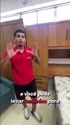 Tudo combinado, tudo no lugar. O Guarda-Roupa Modulado com Cabeceira