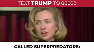 Crooked Hillary Clinton and Joe Biden called young Black men “predators.” NO ONE should take lectures on racism from them. | Team Trump