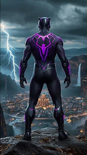 "Black Panther’s Vibranium Smart Suit – Tech & Power Combined!"