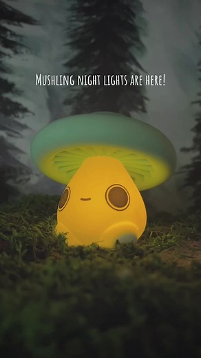 Squishy Mushling Lamps: A Fun Addition to Your Night