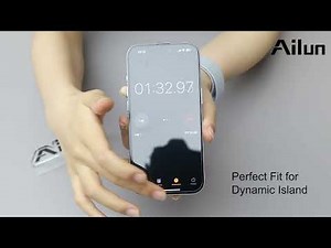 [Ailun] How to install screen & lens protector on iPhone 15 Pro/15 Pro Max (with Installation Frame)