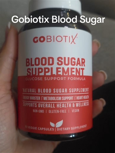 Gobiotix Blood Sugar #energy #tiktokshop #healing #cardio #metabolism