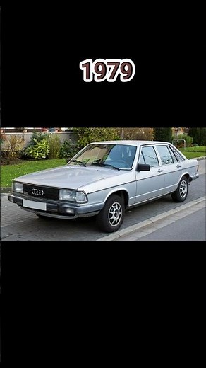 Evolution of Audi 100