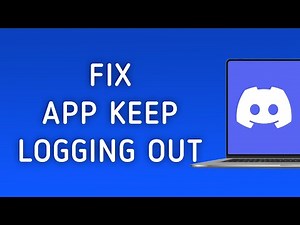 How to Fix Discord App Keep logging Out On PC (New Update)