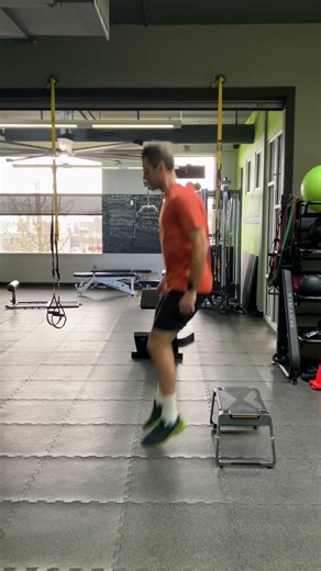 Depth jump to squat jump