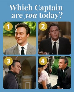 The many faces of Captain von Trapp. 😉 | The Sound Of Music